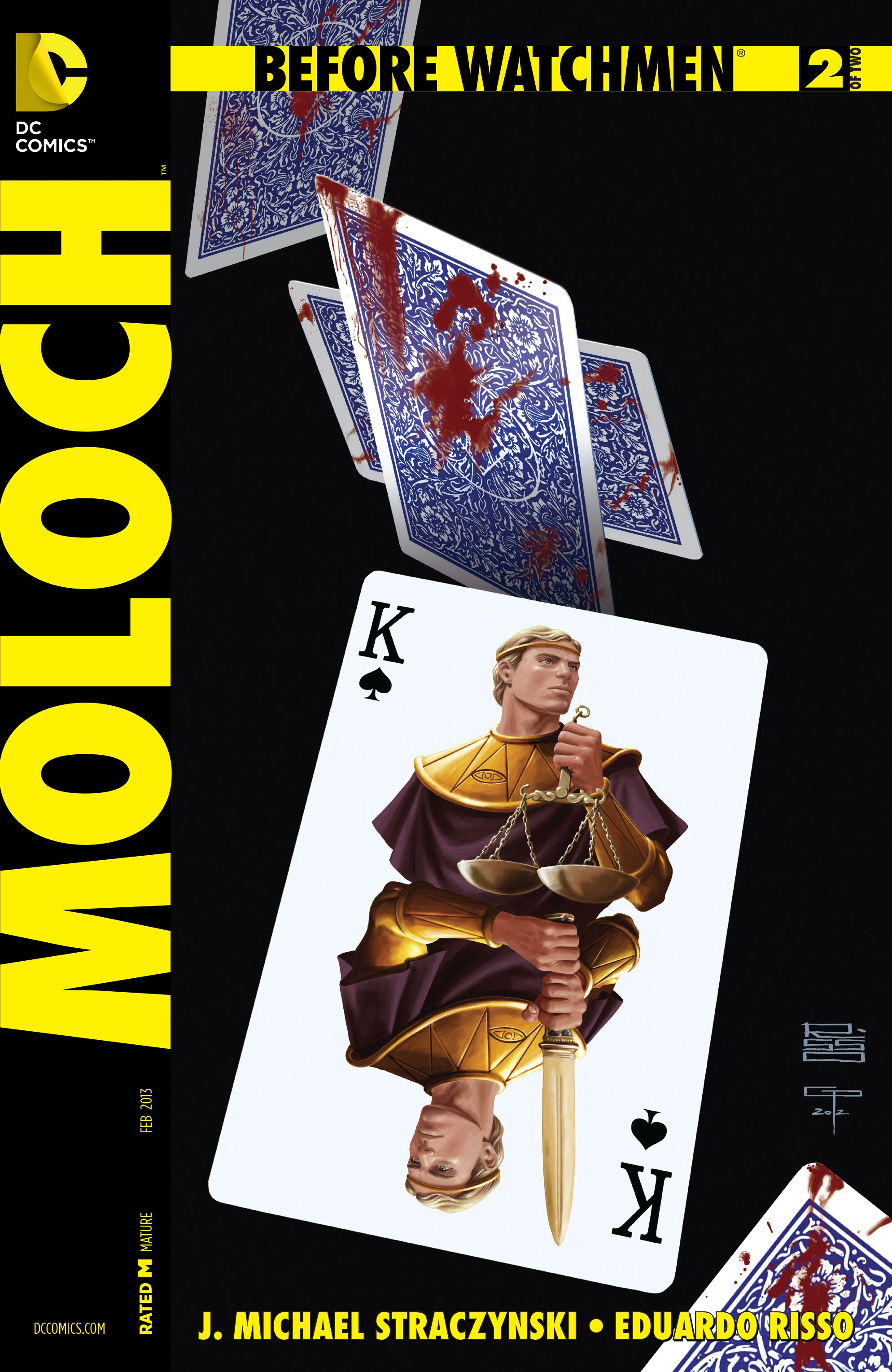 Before Watchmen: Moloch #2 (DC, 2012 — Cover A) cover